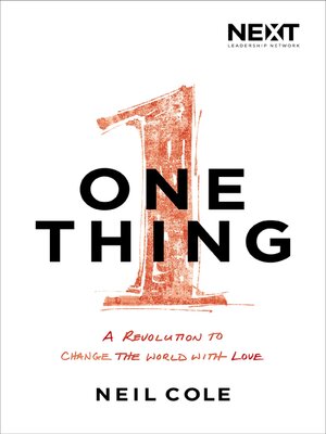 cover image of One Thing